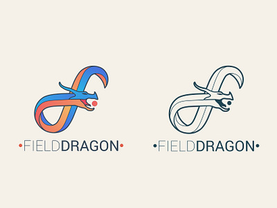 Logo FieldDragon brand branding logo