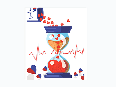 CardioAsMagne - poster/illustration graphicdesign illustration medice poster vector