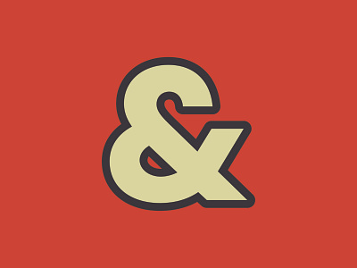 Ampersand branding design logo logo design typography vector