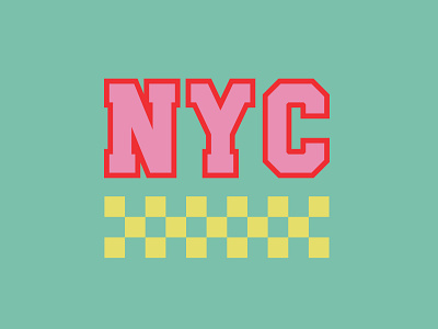 NYC design graphic design illustration typography vector