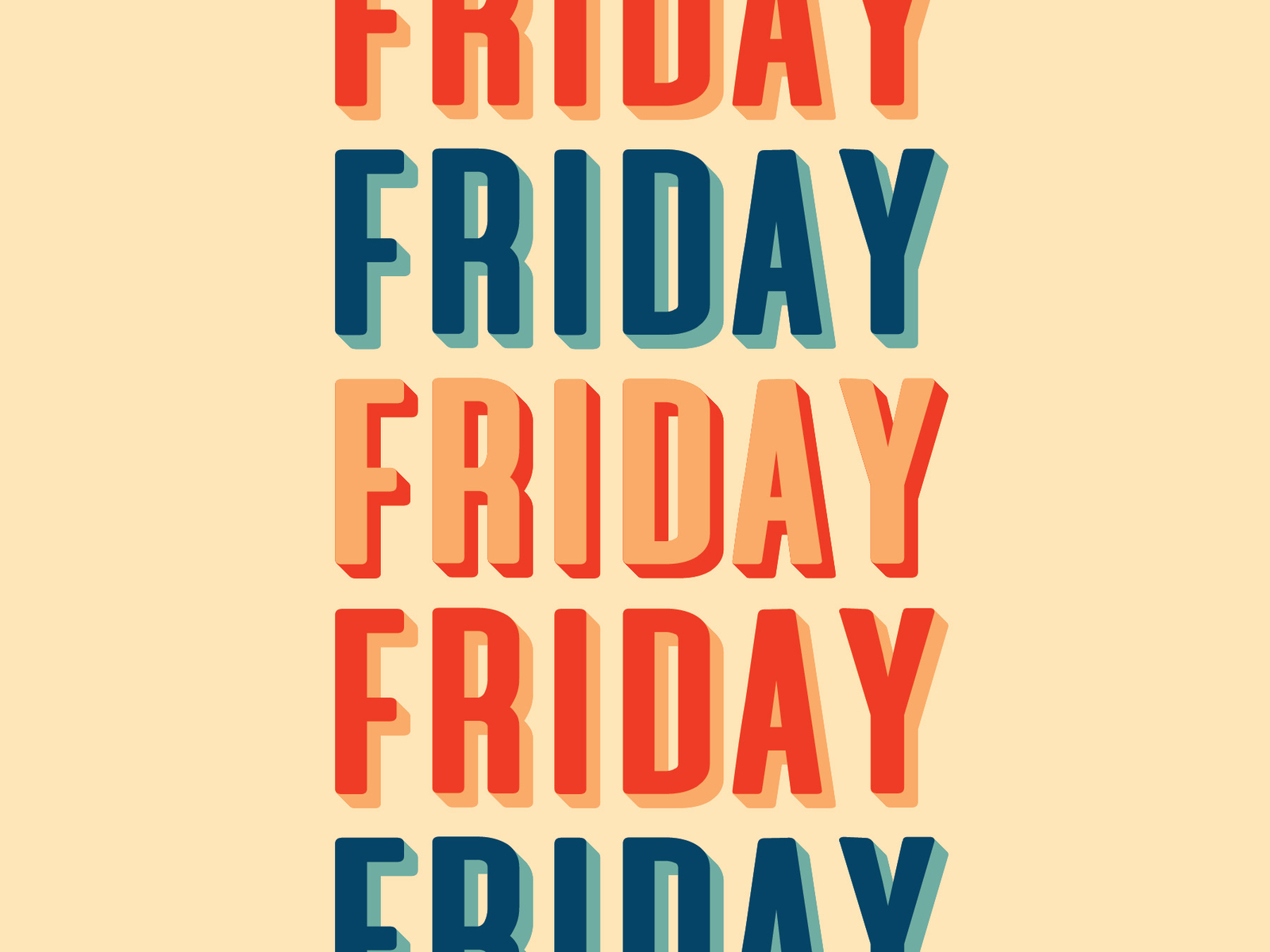 Friday Fri-yay. by Jasmine Shipman on Dribbble