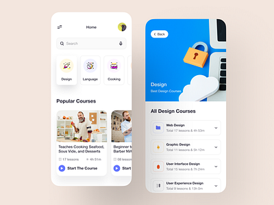 Learning Platform Mobile App by Nasim ⛹🏻‍♂️ on Dribbble