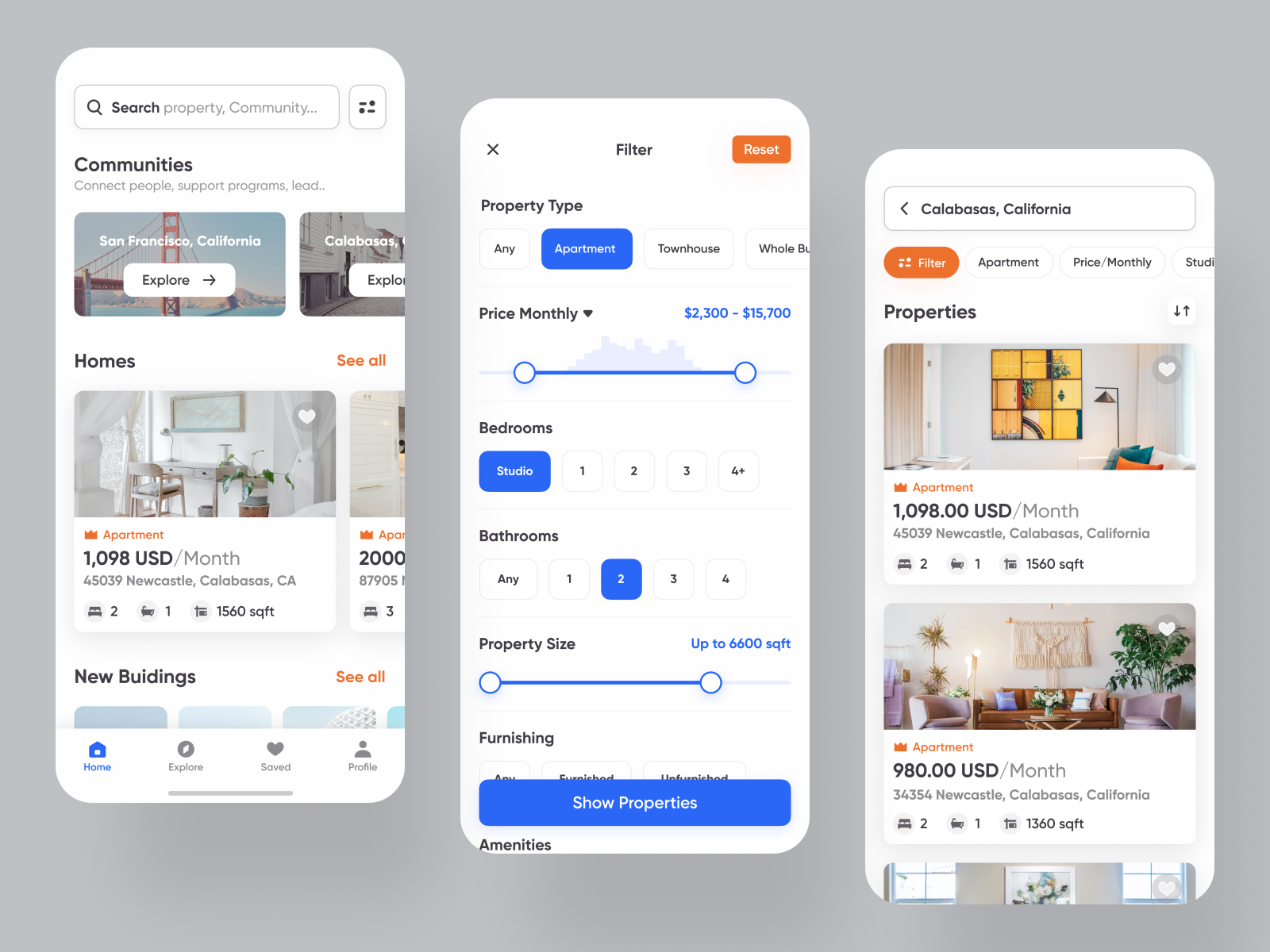 Real Estate - Mobile App