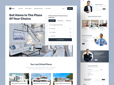 Real Estate Landing Page