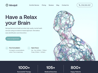 The Mental Wellbeing Platform - Website by Nasim ⛹🏻‍♂️ on Dribbble