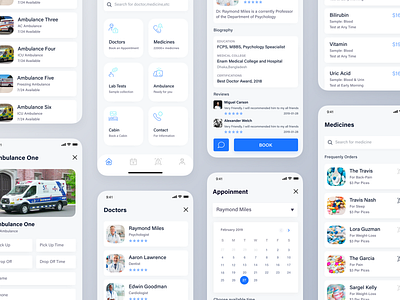 Healthcare App Design Concept