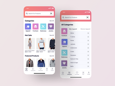 E-commerce App android app bussiness card design e commerce app ecommerce ecommerce app fashion app finacial ios app men fashion mobile app product shop shopping app social app social media ui ux