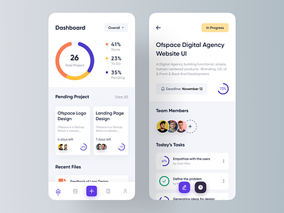 Project Management Mobile App