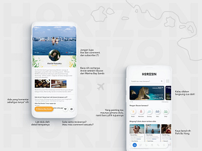 Horizon - Travelling Mobile App