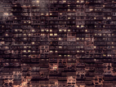 Modern Urbanism 01 3d architecture cgi kowloon modern urbanism render scale