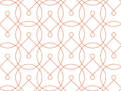 Repeating Pattern orange pattern personal white