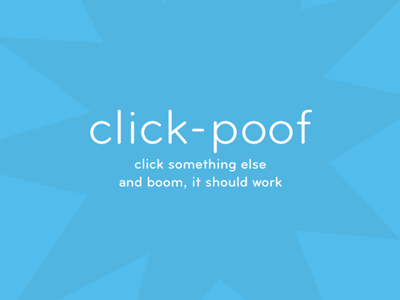 Click-Poof