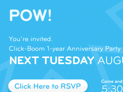 POW! You're invited.