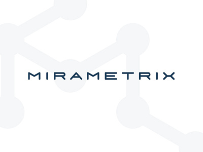 Mirametrix Typography logo mark typography word wordmark