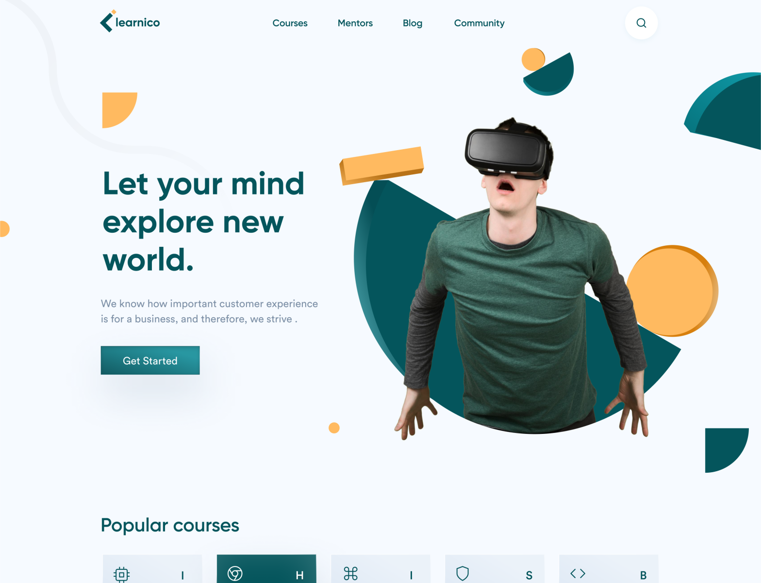 Design Course Landing Page By Ashik 🕸 For Twinkle On Dribbble