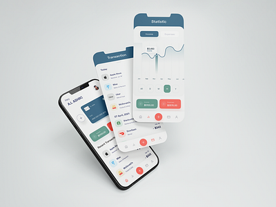 Finance : Mobile app by Ashik 🕸 on Dribbble