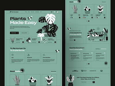 Plantscape -Landing page Exploration 🪴