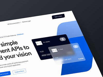 Banking Landing page by Ashik 🕸 on Dribbble