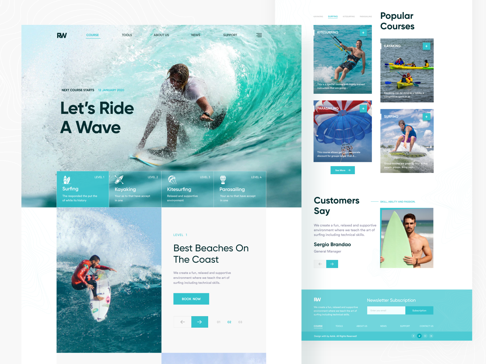 best surf websites