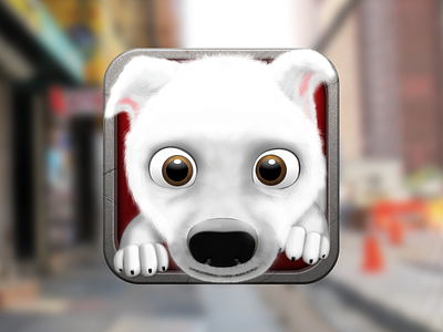 Bolt App Icon app bolt character disney dog icon illustration ios iphone photoshop pixar vector