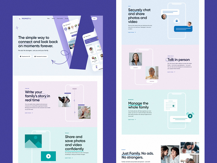 Momatu Web Redesign Concept by tubik UX for tubik on Dribbble