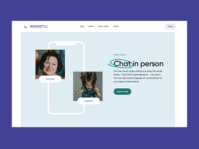 Momatu Website Design Concept animation branding design graphic design interface ui ux web web interactions website