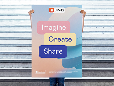 uMake Branding: Poster Design ads advertising advertising graphics brand brand graphics brand identity branding design design tools designers graphic design identity logo marketing outdoor advertising poster poster design typography user experience web design