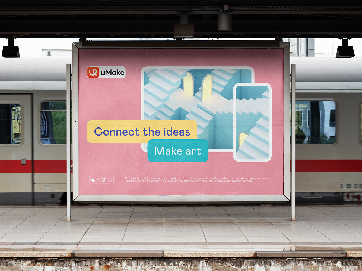 uMake Advertising Banner Design by tubik UX for tubik on Dribbble