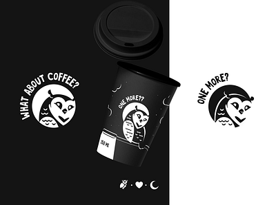 Owl coffee logo adobe illustrator animals illustrated art black white branding charactedesign coffee coffee cup cute art design design art illustration logo logodesign owl owl logo packaging print vector