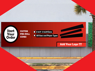 Banner blogger branding business card flyer graphicdesign logodesign poster red startup vlogger