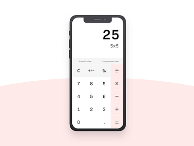 Daily UI #004: Calculator