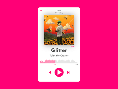 Daily UI #009: Music Player app challenge daily dailyui design media mobile music player spotify ui ux