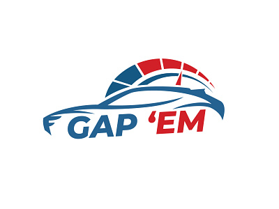 GAP 'EM logo | Car Racing Logo design