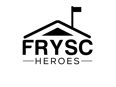 FRYSC Heroes logo creative logo free logo free logo mockup logo logo design logo idea minimalist logo school logo idea