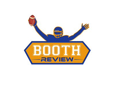 Logo for booth review | podcast logo | sports logo company logo creative logo dribbble free logo free logo mockup logo logo design logo idea logo within 6 hours logotype