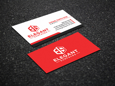 Modern Elegent business card design biz card business card business card design business card mockup business card template card free logo logo logo design logo idea visiting card