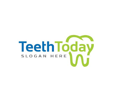 Teethtoday logo design | teeth creative logo