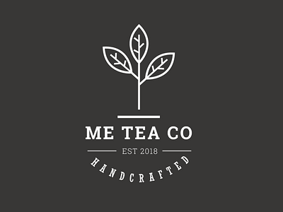 Me TEA Co Logo | Tea minimal logo free logo leaf logo logo logo design logo idea tea tea bag tea cup tea leaf logo tea logo tea minimal logo