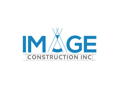 Image Construction logo idea | blue print logo