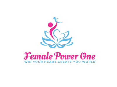 Female Power logo design creative logo dribbble free logo logo logo design logo idea