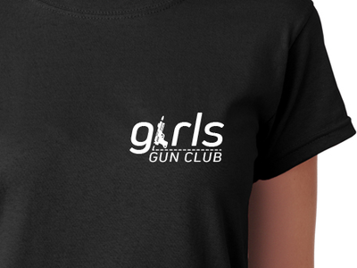 Girls gun club logo free logo logo logo design logo idea