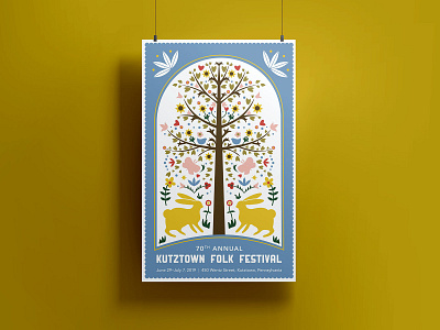 Kutztown Folk Festival Poster