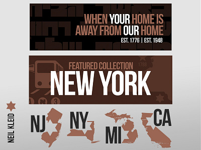 Homestate Gear - Site Assets banners brand branding components design homestate marketing t shirt website