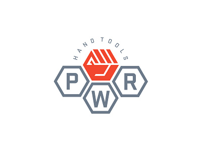 Pwr Logo handtool logo logodesign power strong