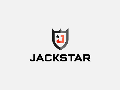 Jackstar Logo brand icon logo logodesign mark secure star