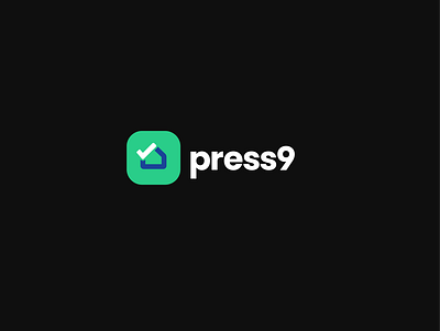 Press9 brand identity branding branding design logo logo design