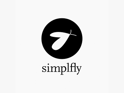 simplfly identity logo
