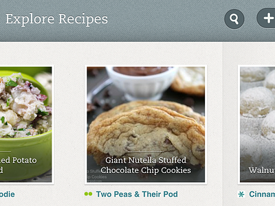 Explore Recipes app browse evernote evernote food food ipad recipe search