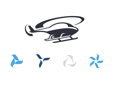 Helicopter Items blade helicopter illustration logo motion