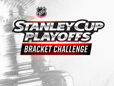 NHL Bracket Challenge logo lockup nhl